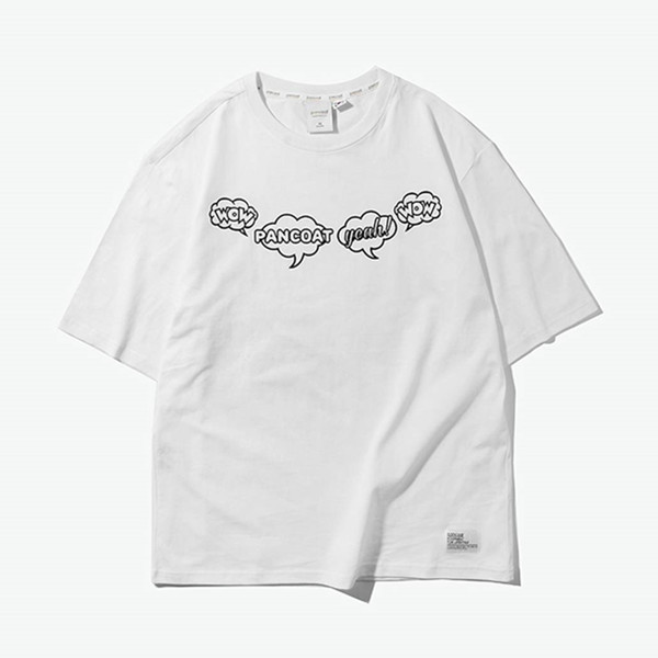 趣味个性！pancoat POP EYES趣味对话印花短袖T恤 109元（需邮费）
