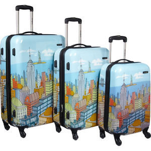 折合1539.93元 Samsonite 新秀丽 CityScapes NYC 拉杆箱3件套