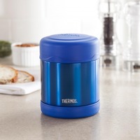 $9.95 (原价$14.99) 史低 THERMOS FOOGO 不锈钢防漏食物保温壶 (10盎司) 蓝色