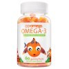 Coromega, 欧米茄-3，儿童小熊水果软糖，60 粒水果软糖