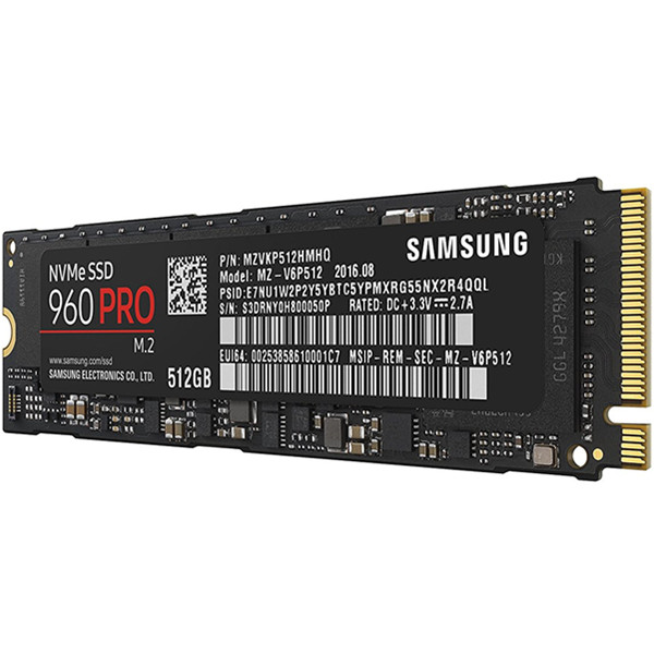 性能卓越！三星960pro MZ-V6P512BW 512G固态硬盘 $299.99(转运到手约￥2173)