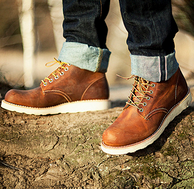 Red Wing红翼 Heritage 9111 男士真皮工装靴 factory-2nds 	 119美元约￥804（原价260美元）