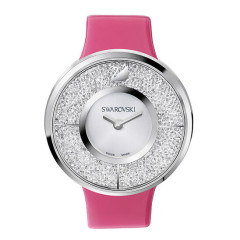 【国内售价3700 】Swarovski 施华洛世奇 白金色经典水晶腕表 带有可替换表带 $239（约1731元）