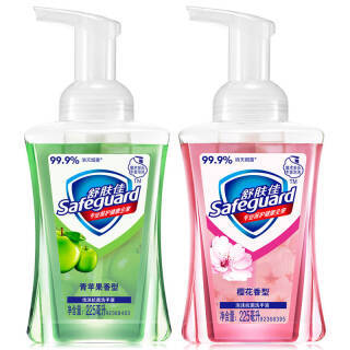 舒肤佳（Safeguard） 樱花225ml+苹果225ml 泡沫洗手液特惠装 21.9元