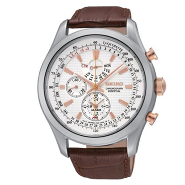 儒雅商务！SEIKO 精工 SPC129 男士时装腕表 $121.96（转运到手约￥910）