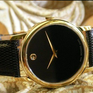MOVADO 摩凡陀 博物馆系列情侣石英表 $199，免费直邮