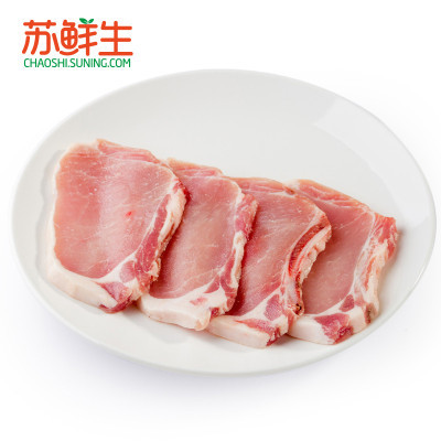 丹麦皇冠 天然谷饲猪带骨大排 4片装 320g*2 19.9元（9.95，2件5折）