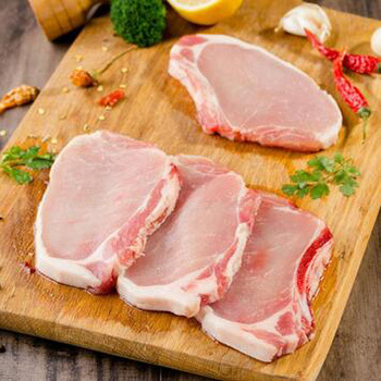 苏宁易购 丹麦 天然谷饲猪带骨大排(4片装)320g*2件19.9元 满2件5折后