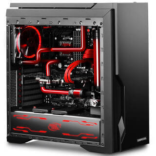 九州风神（DEEPCOOL） 公爵黑 侧透游戏机箱 269元