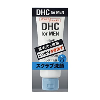 清除黑头污垢！DHC男士磨砂洁面膏 约43.14元 原价 48.60元