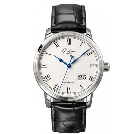 格拉苏蒂（Glashütte Original）	 精髓系列 100-03-32-42-04自动腕表 议员大日历 ￥33750