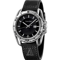 高性价比 现价$98 (原价$450) 包邮 CALVIN KLEIN EARTH 系列瑞士石英运动休闲男表特卖