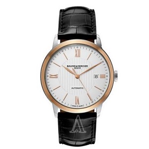 BAUME & MERCIER 名士 MOA10216 男士自动机械腕表 $1249，免费直邮