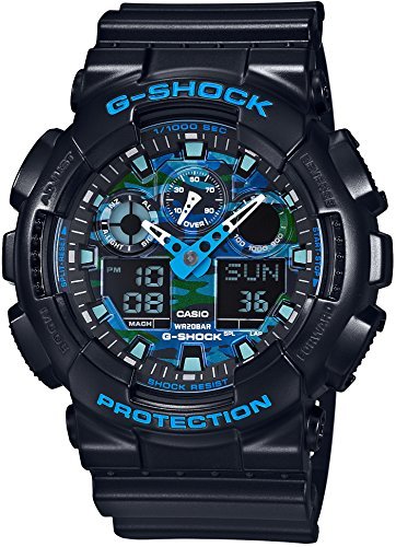 折合647.64元 CASIO 卡西欧 G-SHOCK GA-100CB-1AJF 男士腕表