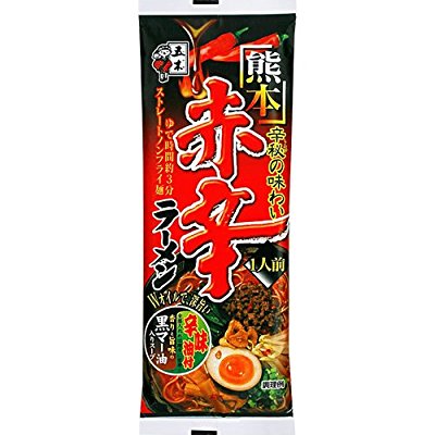 五木 熊本 黑麻油赤辛拉面 114g×10包 约59.46元 原价 102.36元