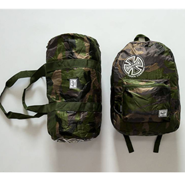 多色！Herschel Supply x INDEPENDENT 收纳双肩包 239元