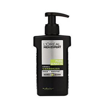1号店超市 L’OREAL 欧莱雅 男士控油调理液体洁面皂 150ml*2瓶49元 买一送一后