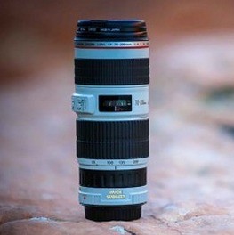 佳能（Canon） EF 70-200mm f/4L USM 小小白 远摄变焦镜头 最便宜的小白炮 ￥3999