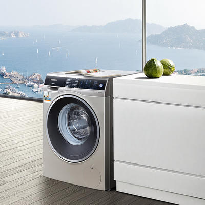 西门子（SIEMENS） WM14U6690W 9公斤 滚筒洗衣机 全屏触摸 3D正负洗 免熨烫 特渍洗 ￥5299