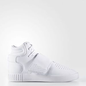 折合189元 历史新低！adidas 阿迪达斯 Tubular Invader Strap 大童款 休闲运动鞋