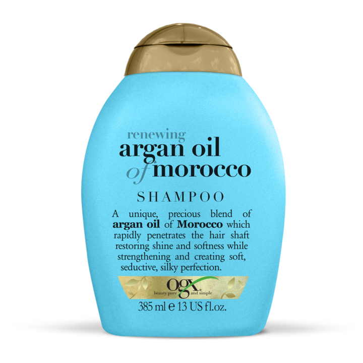 OGX 摩洛哥坚果油洗发水 蓝胖子 385ml £5.59（约49元），最高可享额外八折优惠+免邮中国