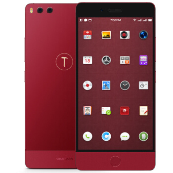锤子（smartisan） 坚果Pro 4+128GB 全网通智能手机 酒红色 ￥1899