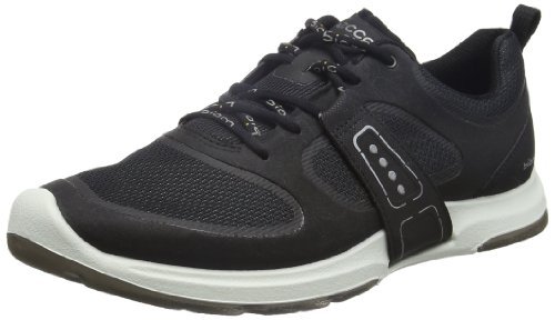 ECCO Women's Biom Amrap Tie Fashion Sneaker, Black/Black, 39 EU/8-8.5 M US $48.06（约324.53元）