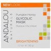 折合76.09元 Andalou Naturals, 南瓜蜂蜜甘醇美白面膜，1.7 oz (50 g)