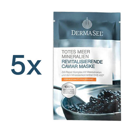 折合59.83元 5xDermasel死海矿物质鱼子酱深海酶面膜12mlbodyguardapotheke