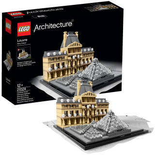 乐高（LEGO） Architecture 建筑系列 21024 卢浮宫  券后339元