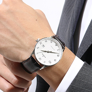 EDOX 依度 LES VAUBERTS 70172-3A-ABN 男士时装腕表 $149，免费直邮