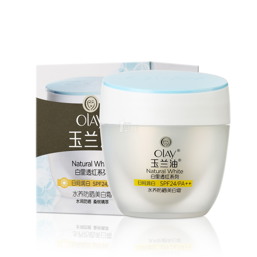 ￥29.5 Olay 玉兰油 水养防晒美白霜 50g SPF24PA++ 水润型