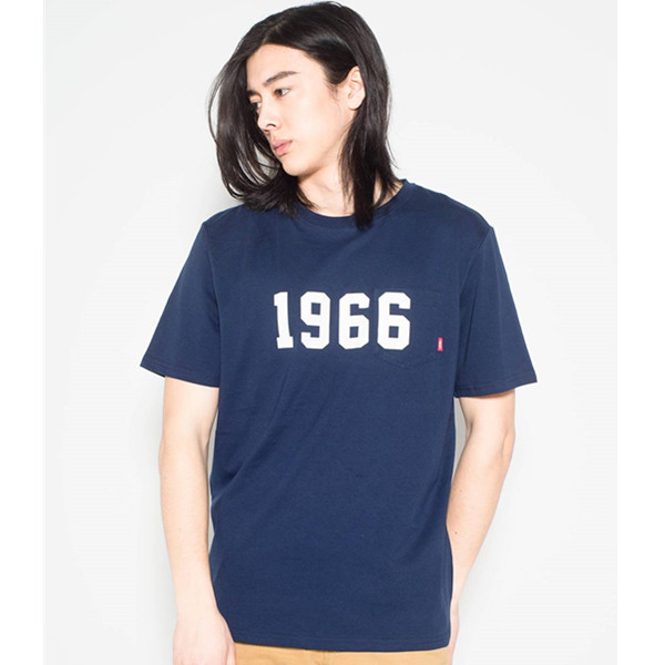 简单帅气！VANS 1966印花短袖T恤 129元（需邮费）