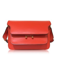 罕见！无门槛8折！Marni 新季mini风琴包 樱桃红 $1368（约9720元）