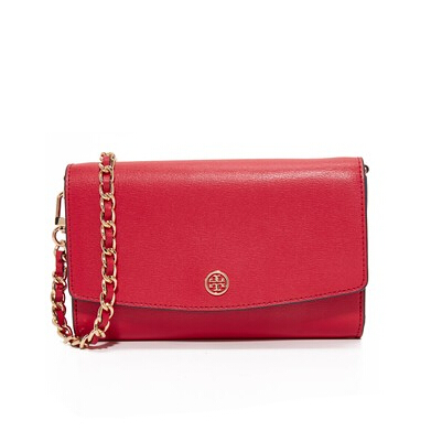 Tory Burch Parker 真皮 红色链条包 $206.5（约1496元），免费直邮中国
