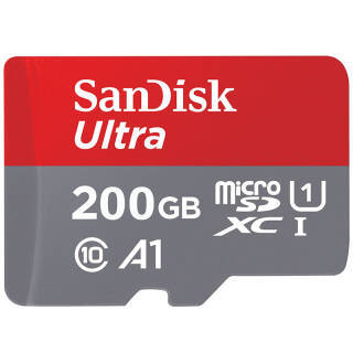 闪迪（SanDisk） Ultra 至尊高速 200GB Micro SDXC存储卡 399元