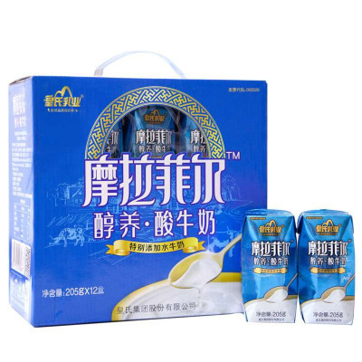 光明 莫斯利安原味酸奶200g*24*2箱+谷粒早餐12盒 实付111.8元包邮