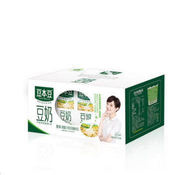 苏宁易购 豆本豆 原味豆奶 250ml*15包22元 满198-100元后