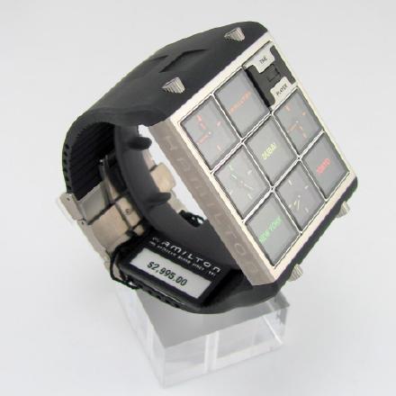 汉米尔顿（Hamilton） H51511331 American Classic Shaped Timeplayer “时间玩家”手表 大家好，我真的是手表 ￥6200
