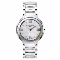$698 (原价$2990) 国内公价2W+ Baume and Mercier Promesse 系列镶钻珍珠母贝时装女表