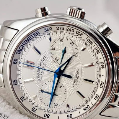 ARMAND NICOLET M02系列 9644A-AG-M9140 男款机械表 $979，免费直邮，近期好价