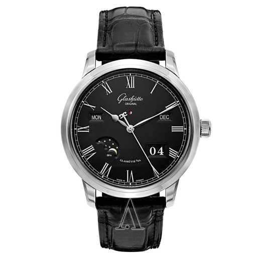 格拉苏蒂（Glashütte Original）	 SENATOR 参议员系列 100-02-25-12-05 男士机械腕表 ￥62120