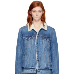 Levi's Blue Type 3 Trucker Sherpa Denim Jacket 羊羔绒牛仔外套