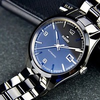 $499 (原价$2000) Rado Hyperchrome 系列黑陶瓷精钢机械女表