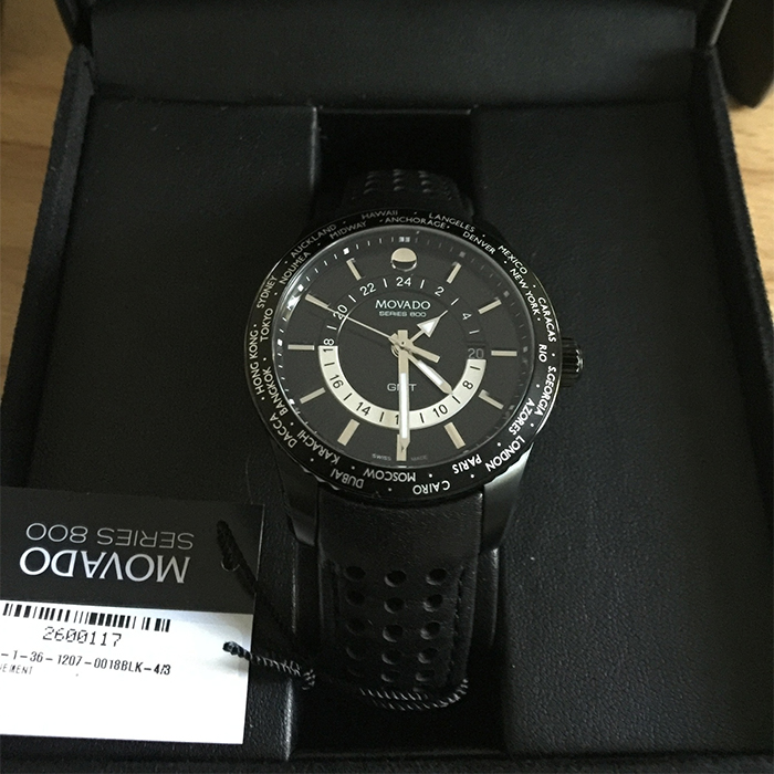 Movado 摩凡陀 SERIES 800 2600117 男款石英腕表 $349，免费直邮