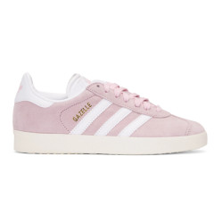 6.5、7有码~~adidas Originals Pink Suede Gazelle OG Sneakers 女款粉色运动鞋