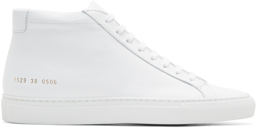 意大利手工制造，Common Projects 男鞋专场低至5折 经典Original Achilles中帮小白鞋 $255直邮到手￥1870