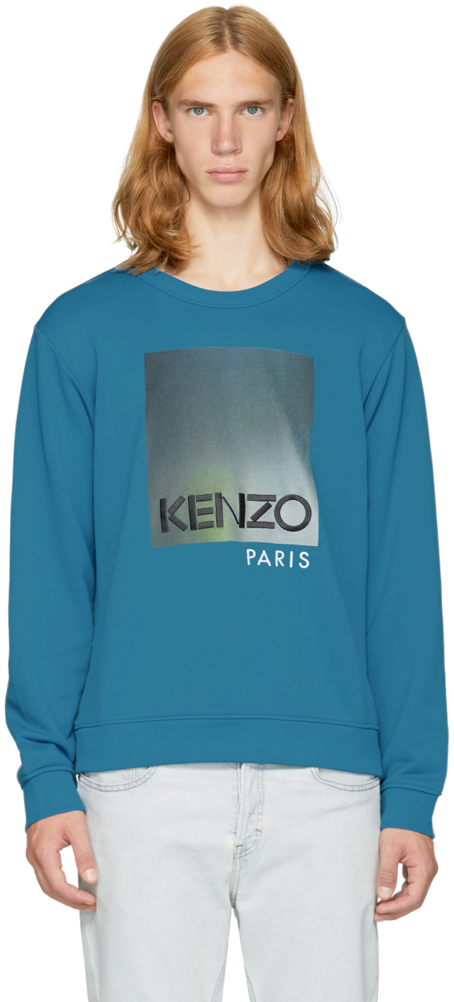 Kenzo 高田贤三 全线男士鞋服包4折起，17年新款 男士logo圆领卫衣 2色 新低4.8折$113直邮到手￥920