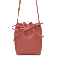 Mansur Gavriel Pink Saffiano Mini Mini Bucket Bag 粉色迷你款水桶包