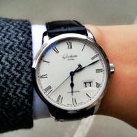 $4995 (原价$10,300) 国内公价8w7 德国制造 Glashutte 原创精髓系列奢华男表双十二促销